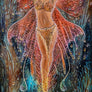 Metamorphosis Butterfly Rising Original Painting