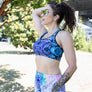 Mystical AF Pattern Padded Sports Bra