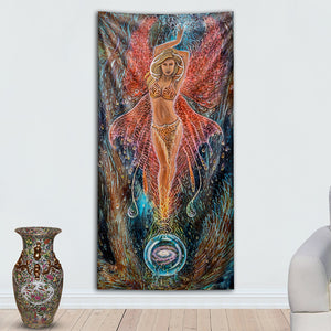 Metamorphosis Butterfly Rising Tapestry