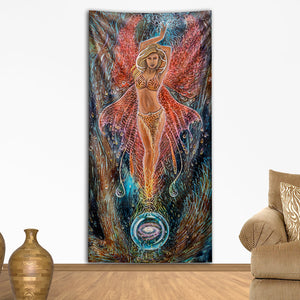 Metamorphosis Butterfly Rising Tapestry