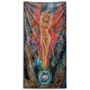 Metamorphosis Butterfly Rising Tapestry