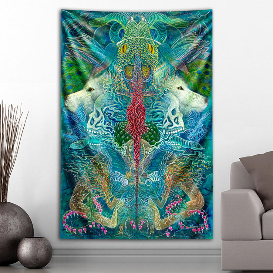 Self Reflection Tapestry
