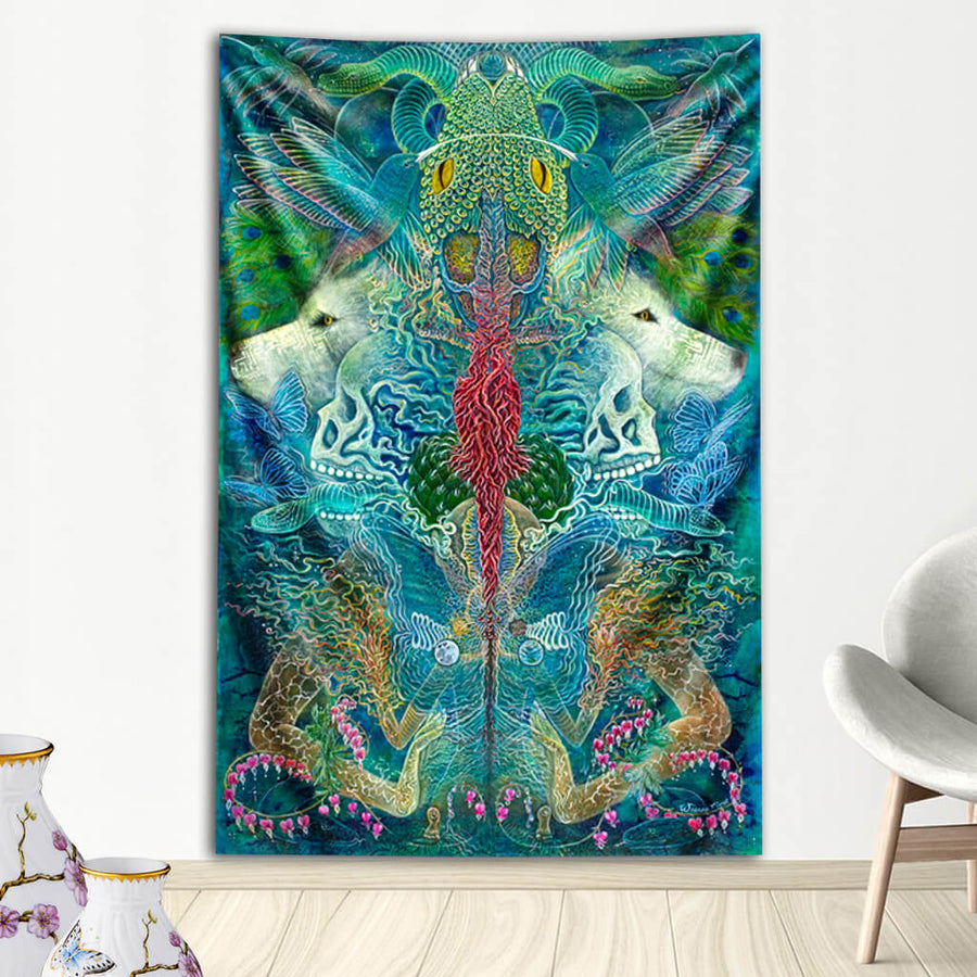 Self Reflection Tapestry