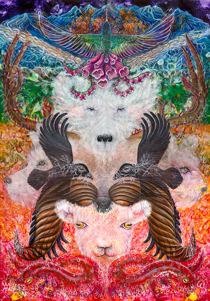 The Spirits of the Fires Art Prints