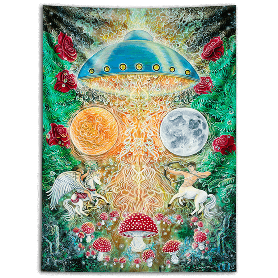 Ancient Psychedelia Tapestry