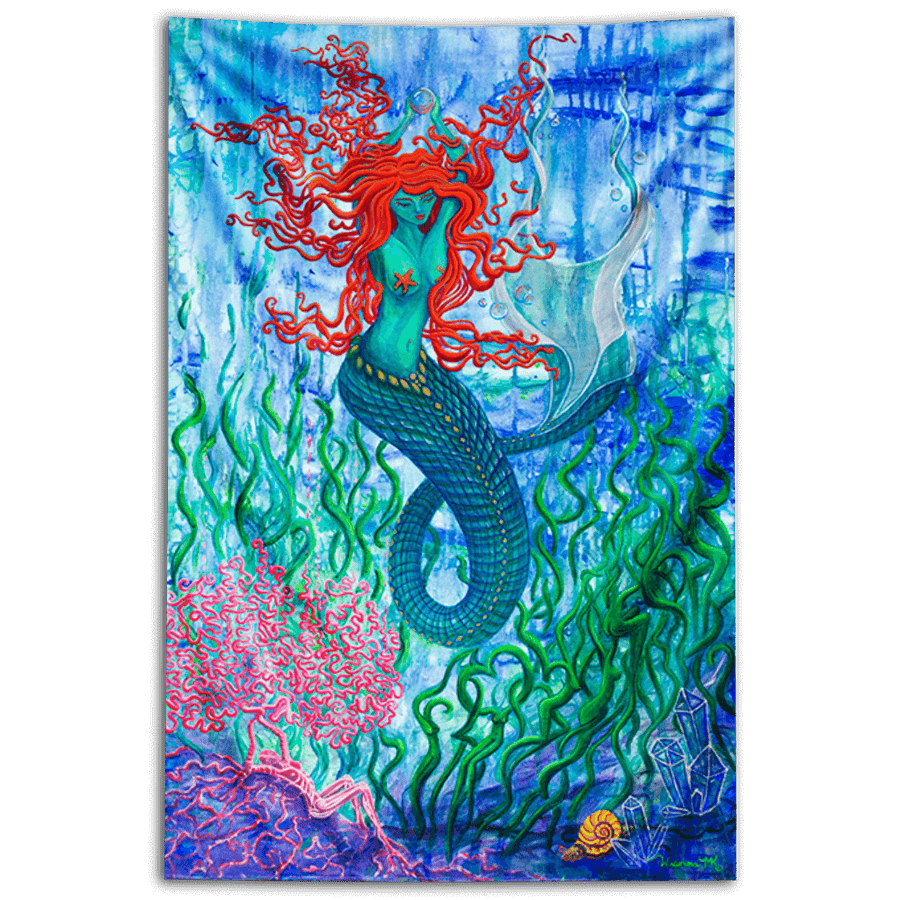 Mermaid Tapestry