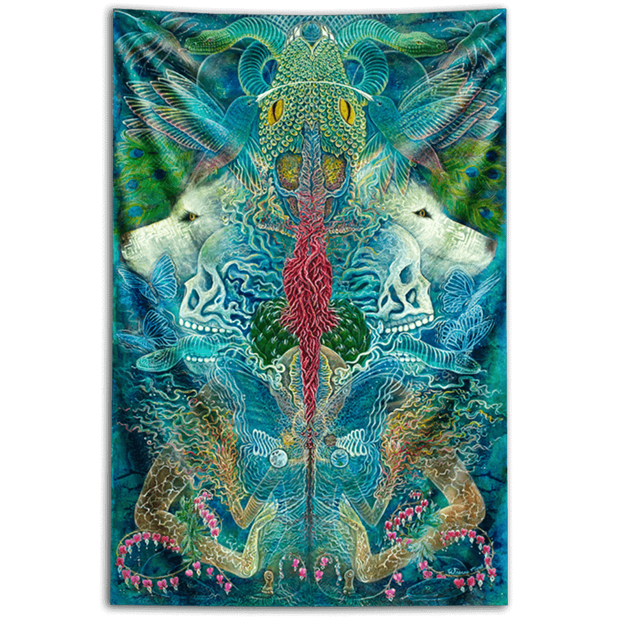 Self Reflection Tapestry