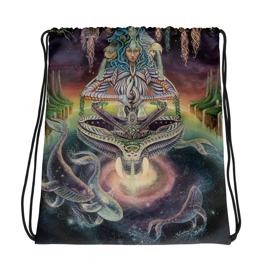 Soul Temple Drawstring bag