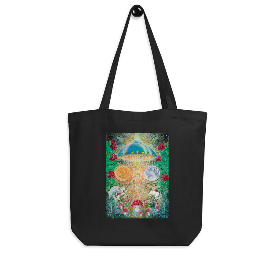 Ancient Psychedelia Small Organic Tote Bag